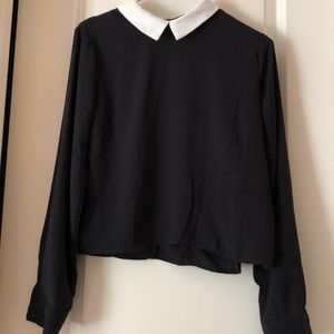 Formal Peter Pan collar blouse